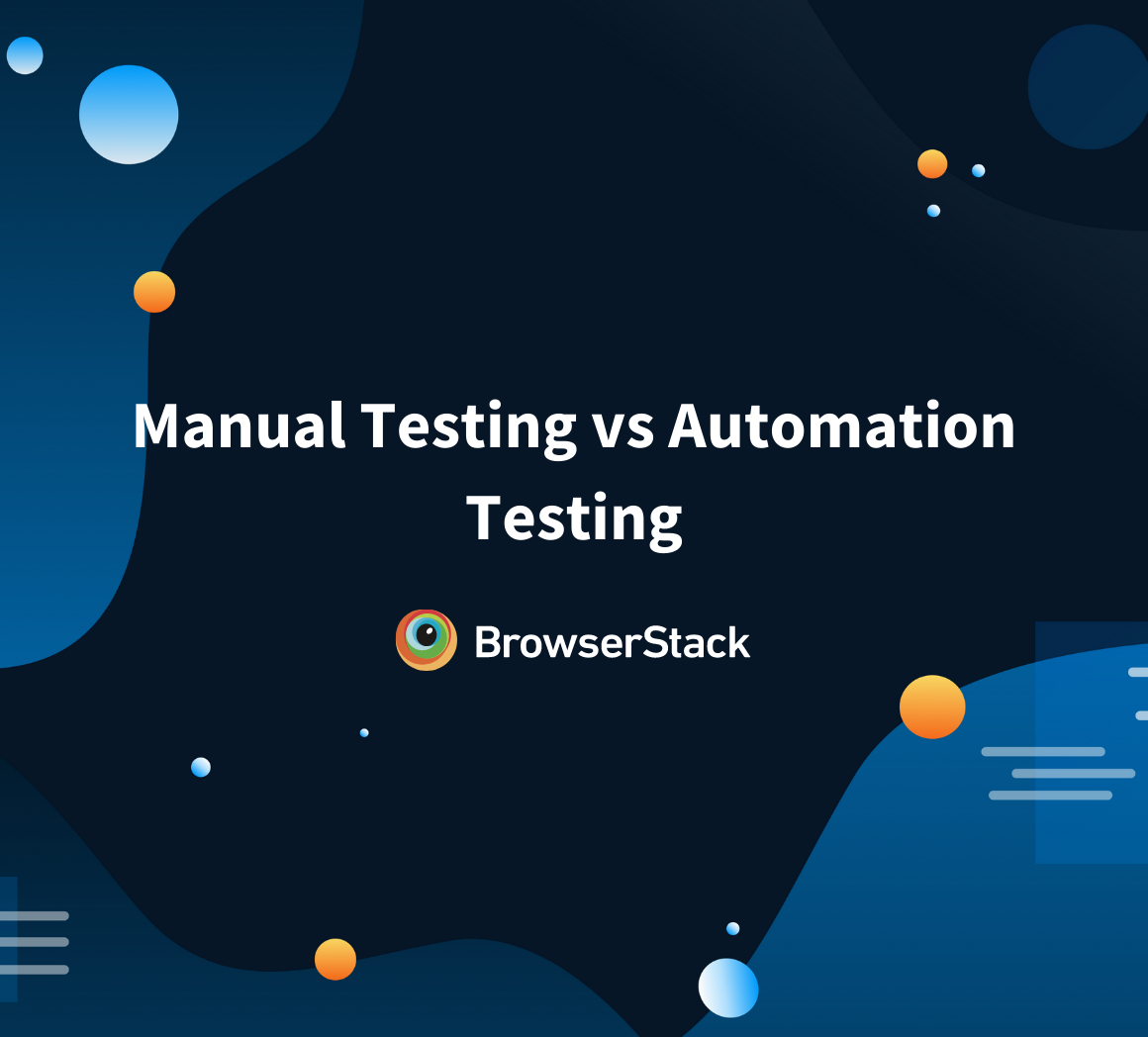 Differences between manual and automation testing