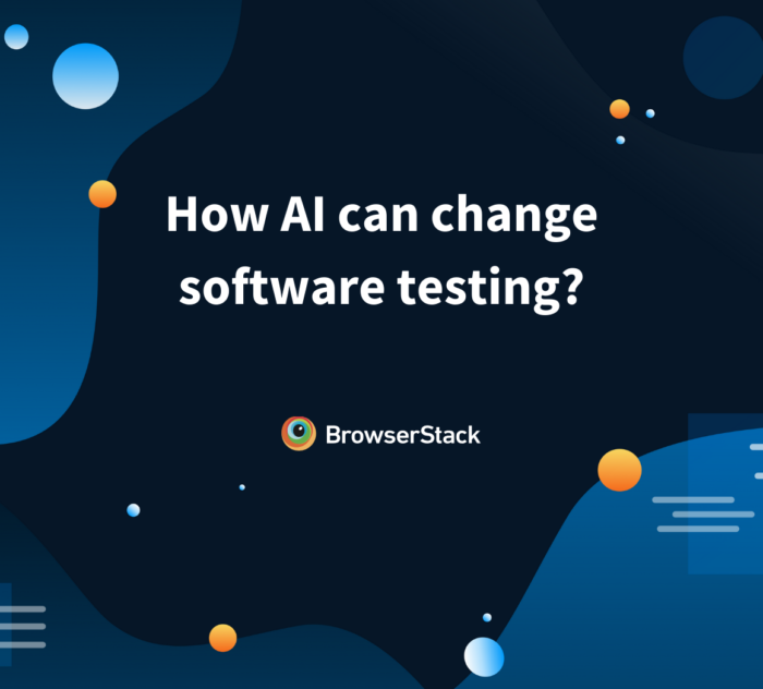 AI and software testing