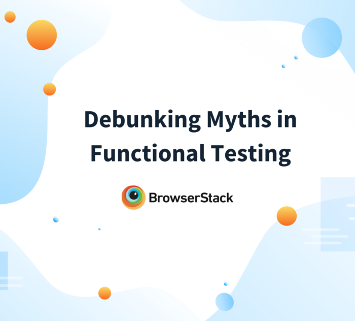 Myths in Functional testing