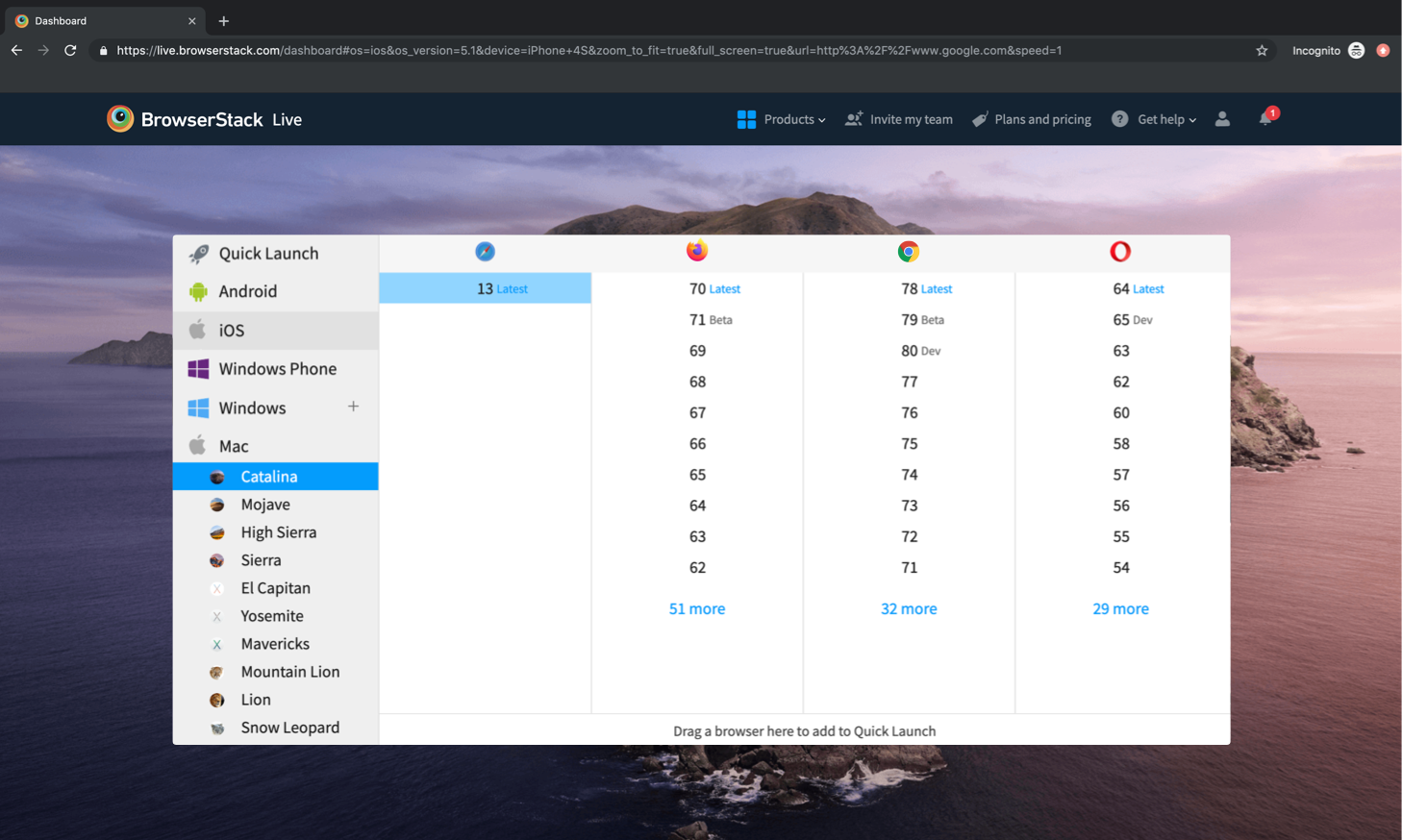 Safari Browser Testing on Real Devices, no VMs | BrowserStack