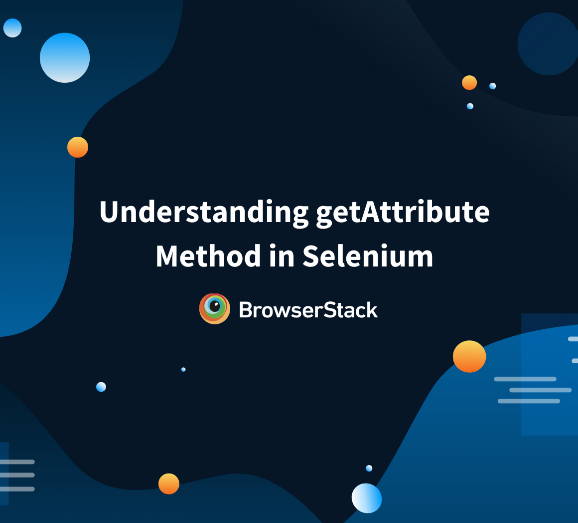 getAttribute method in Selenium
