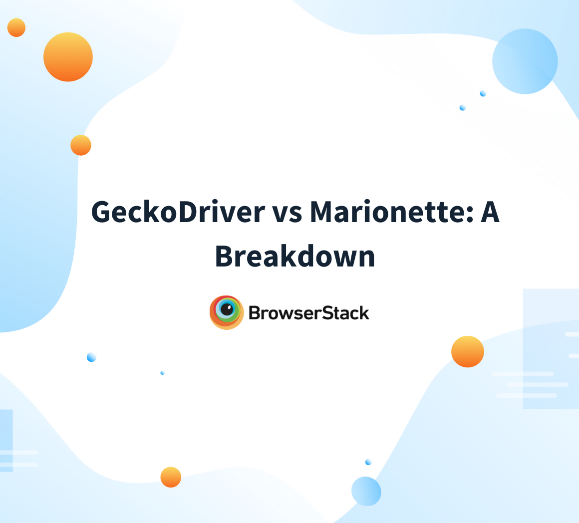 geckodriver vs marionette: detailed breakdown