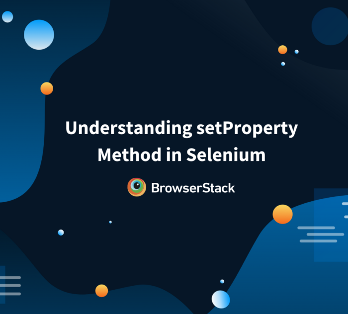 setProperty in Selenium