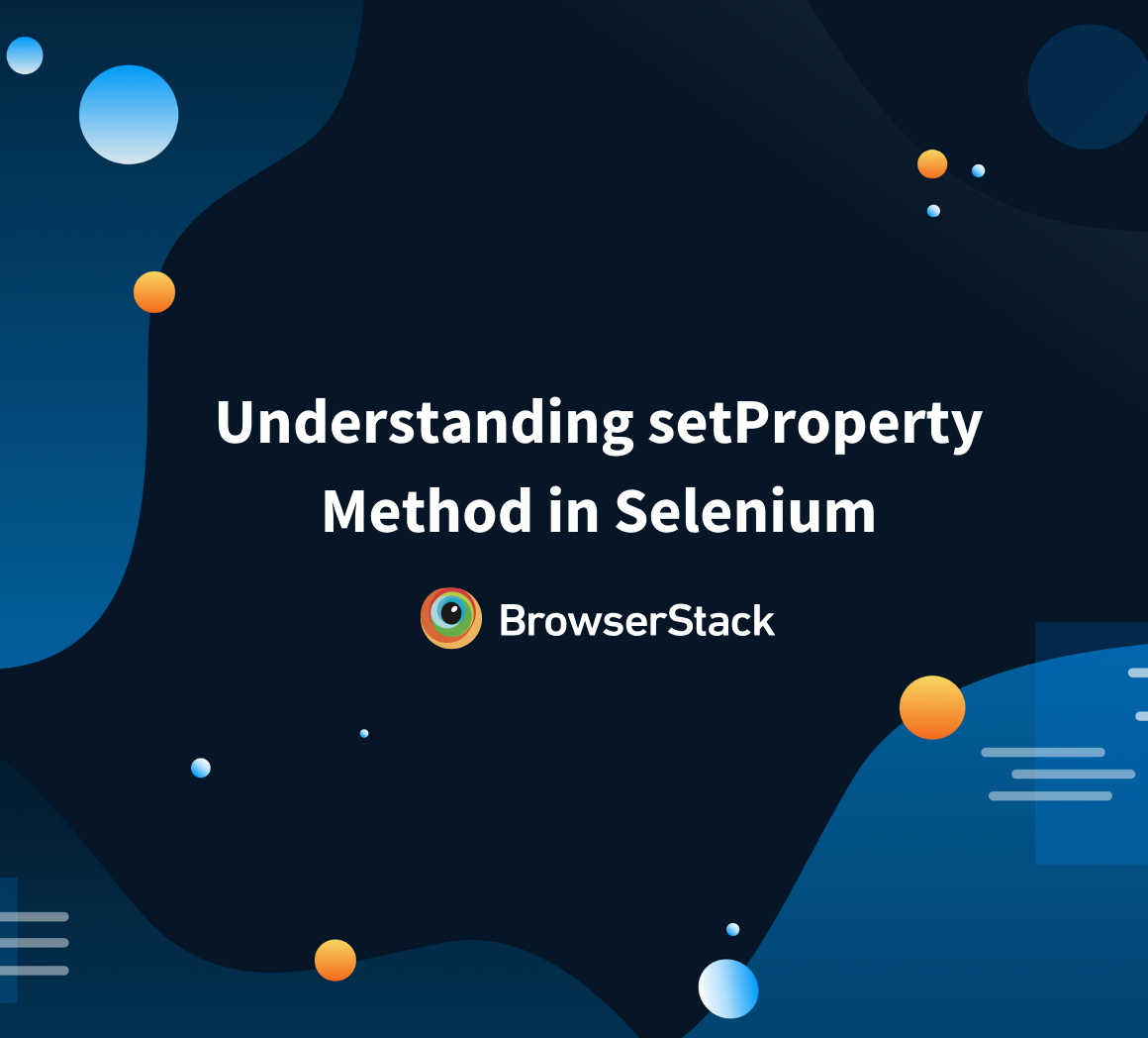 setProperty in Selenium