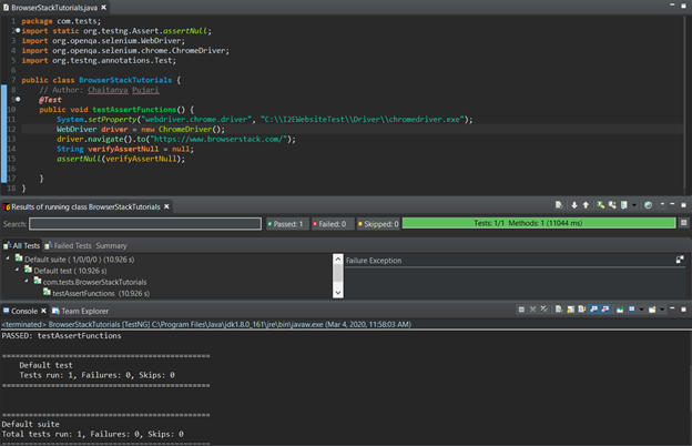 Exception Handling & Assertion in Java