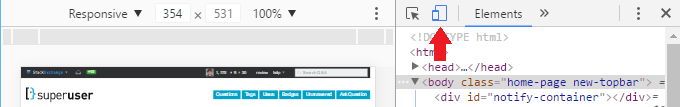How to View a Mobile Version of a Website on Chrome using Chrome Devtools