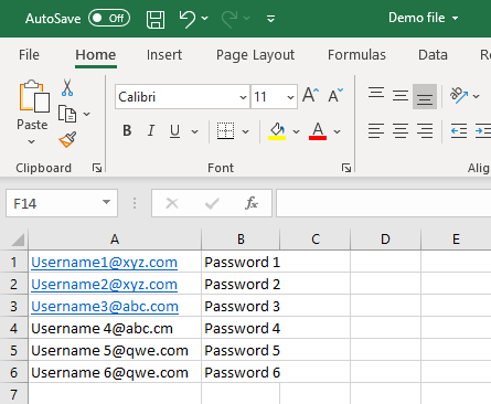 How to read data from Excel File using Selenium