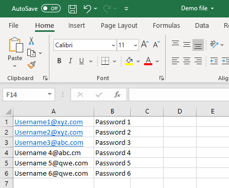 Write / Read Data into / from Excel file using Java