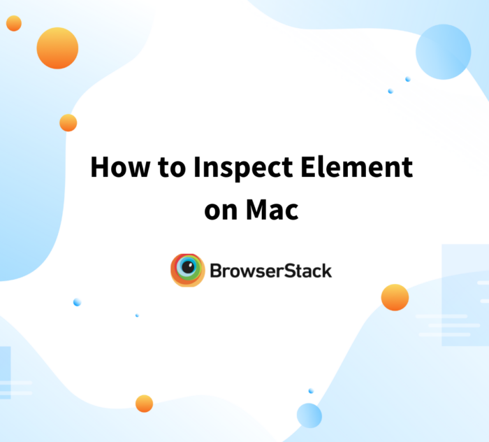 How to Inspect Element on Mac