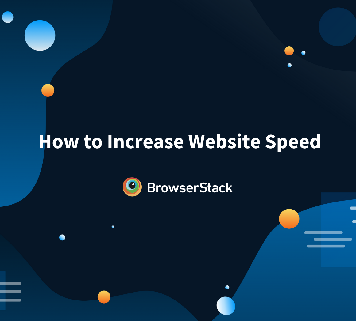 How to increase website speed