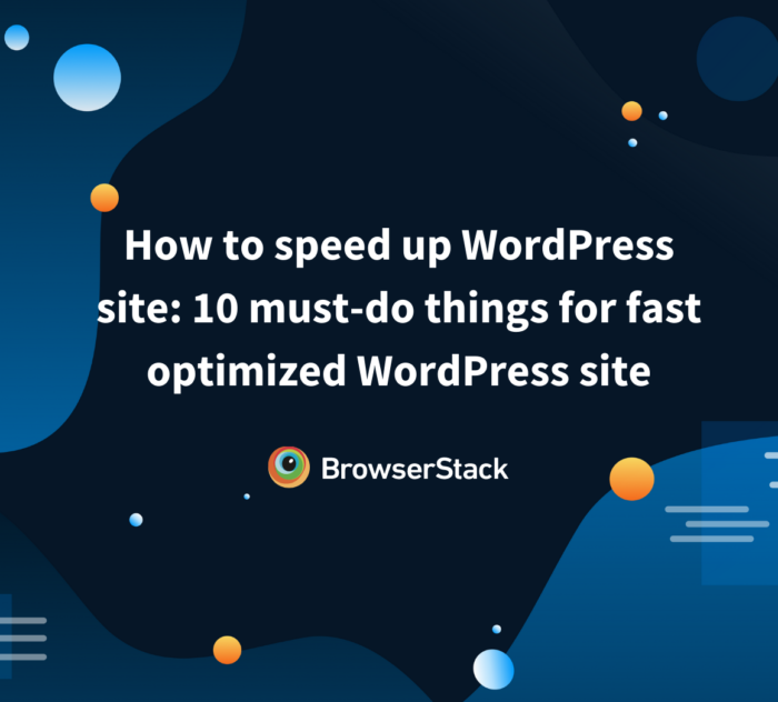 10 ways to speed up WordPress