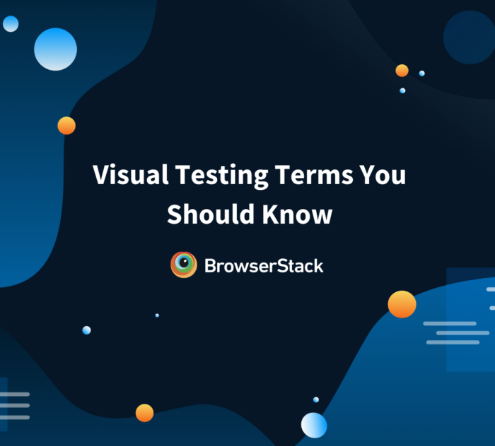Common Terms in Visual Testing