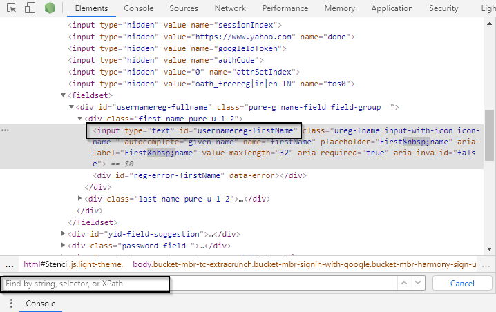 How To Find Xpath In Chrome Console