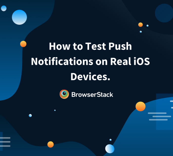 How to Test Push Notifications on real iOS devices.
