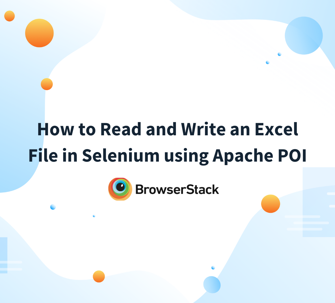 Apache Poi Read and Write Excel, PDF, Microsoft Excel