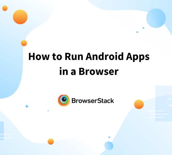 How to run Android app in browser