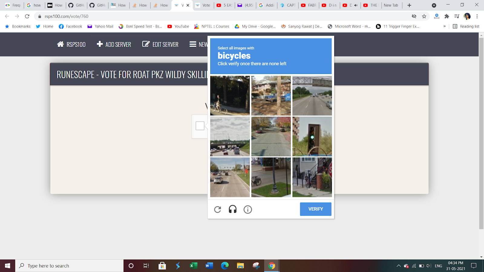 Bypass google recaptcha in python selenium