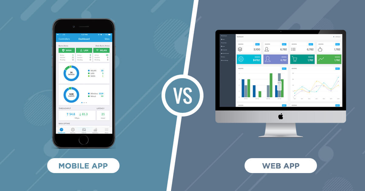 web app vs mobile app