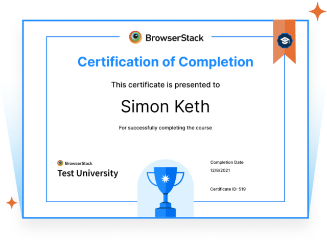 Browserstack Test University Browserstack Test University