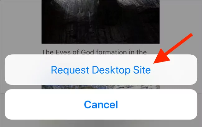 How to Request Desktop Site on iPhone