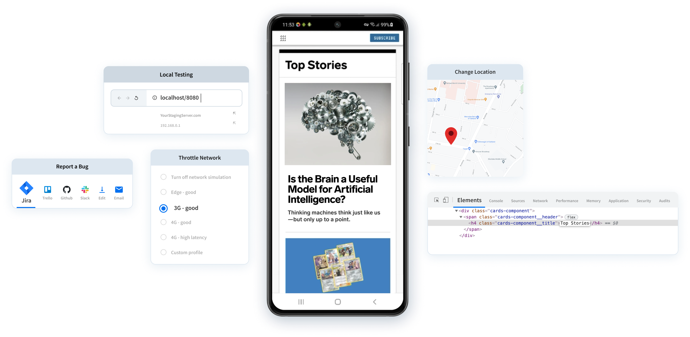 Features of BrowserStack Live