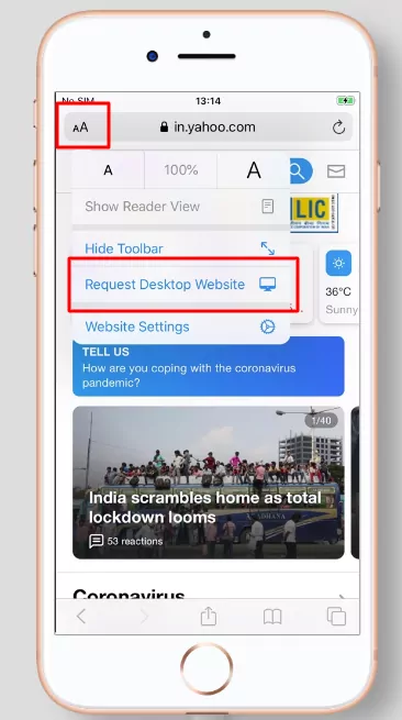 How to Request Desktop Site on iPhone
