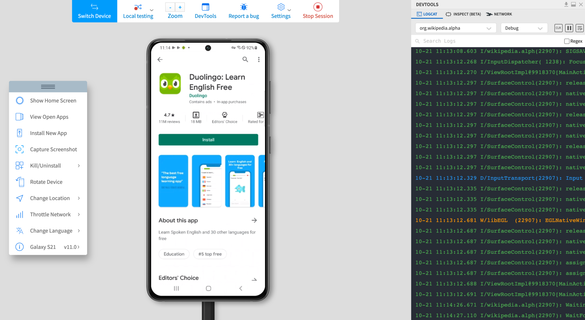 How to test InApp Purchases on Android Devices BrowserStack