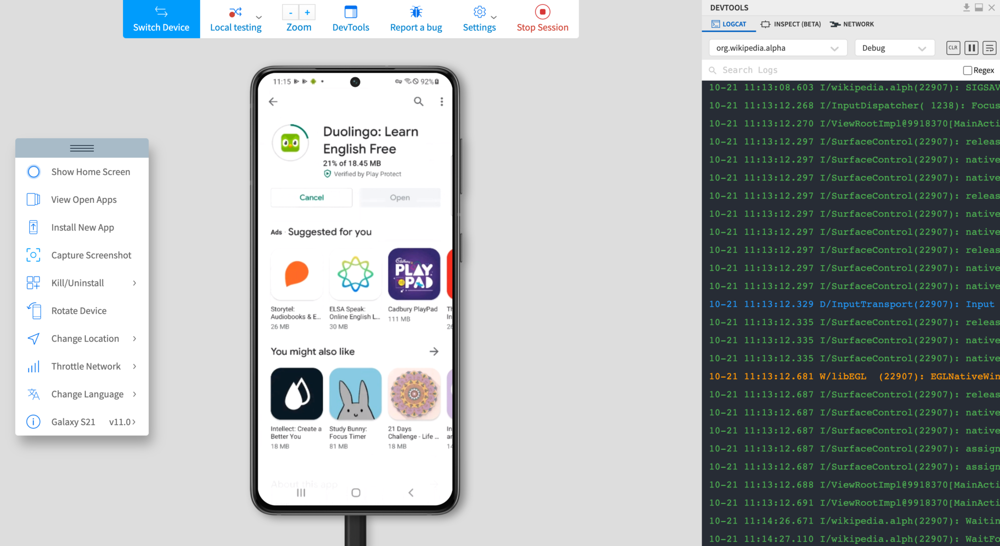 How to test InApp Purchases on Android Devices BrowserStack