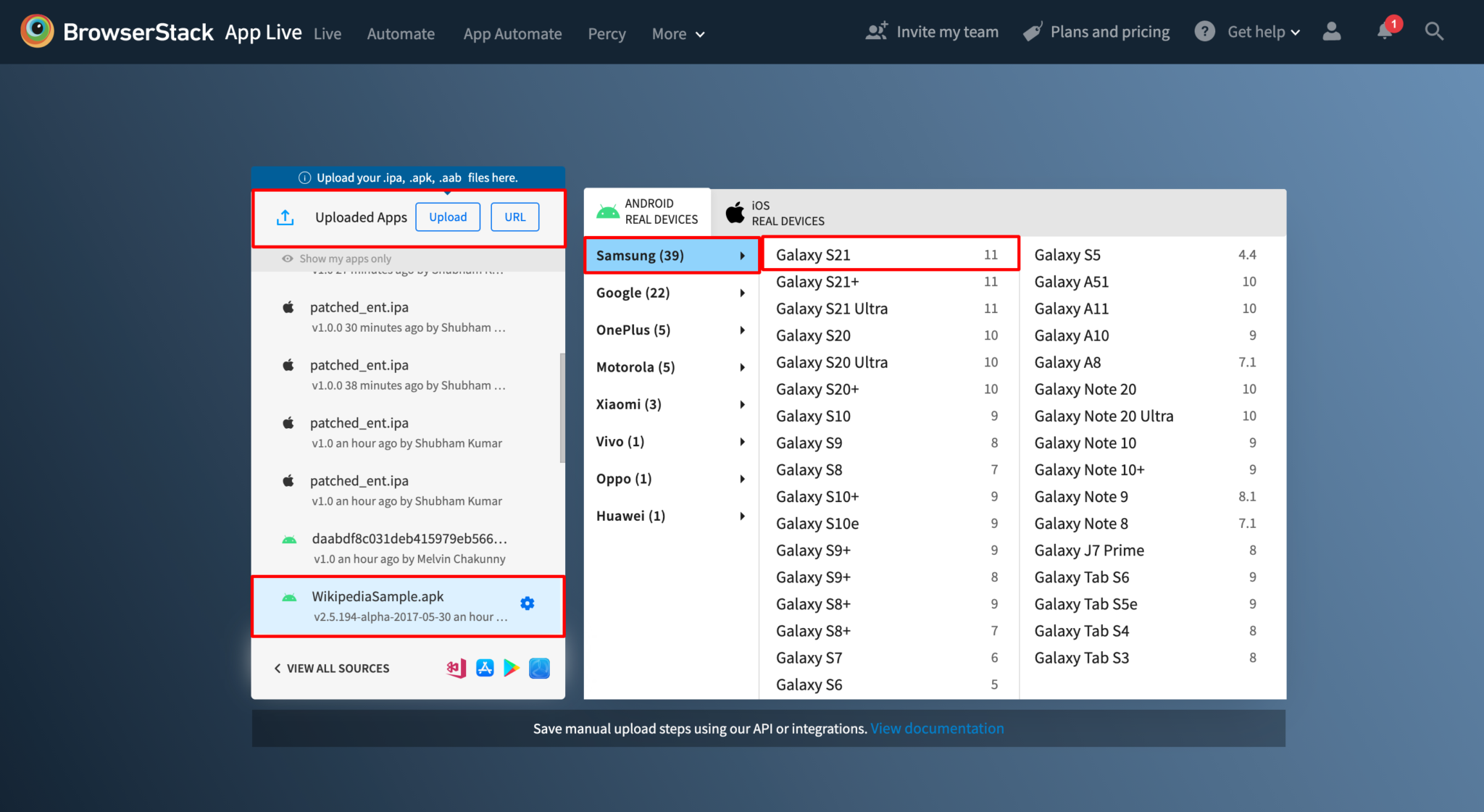 How to test InApp Purchases on Android Devices BrowserStack