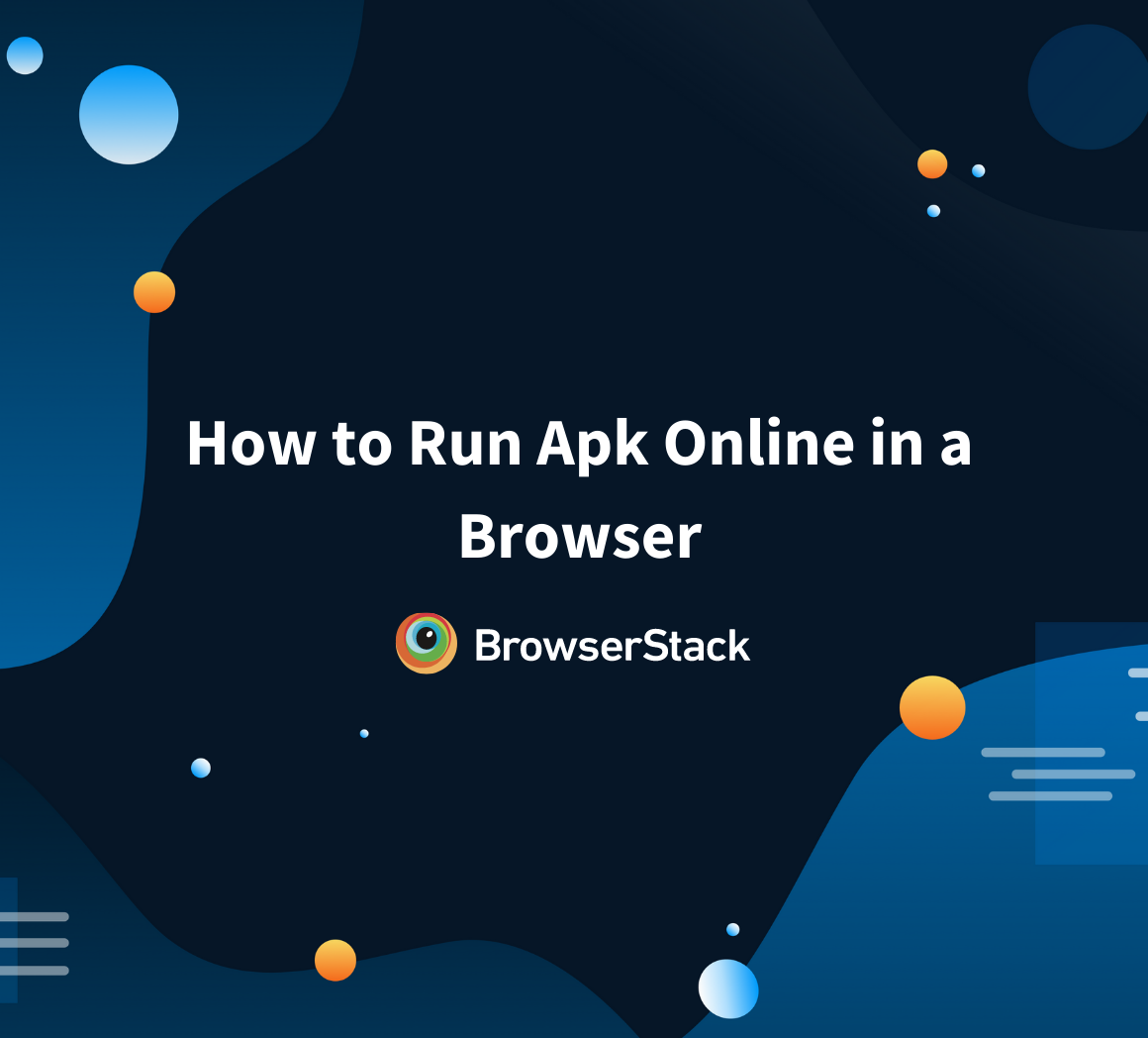 Run .apk files online in browser