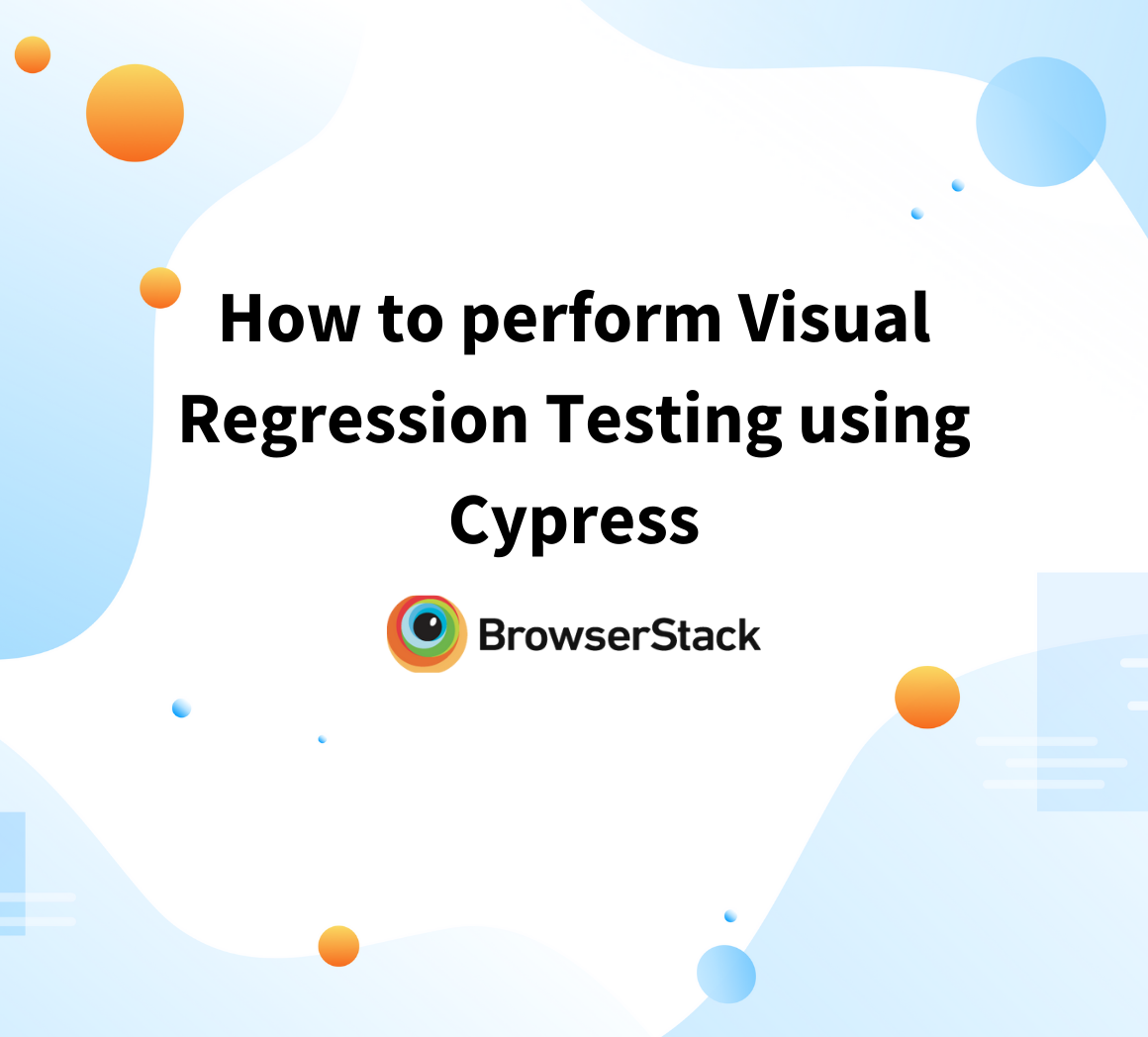 How to perform Visual Regression Testing using Cypress