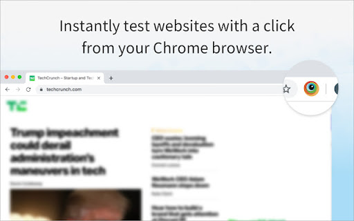 BrowserStack - web developer extension