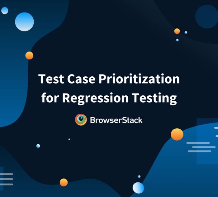 Test Case Prioritization for Regression Testing