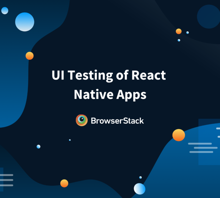 UI Testing of React Native Apps