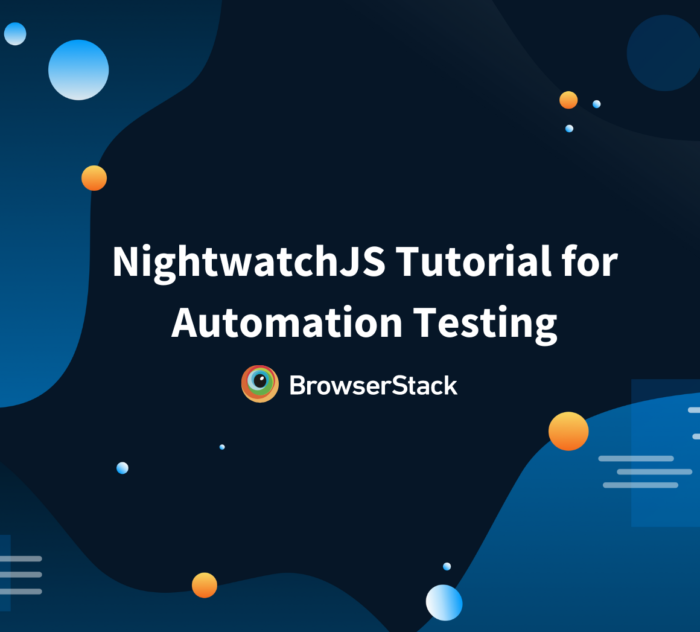 NightwatchJS Tutorial- Get Started with Automation Testing