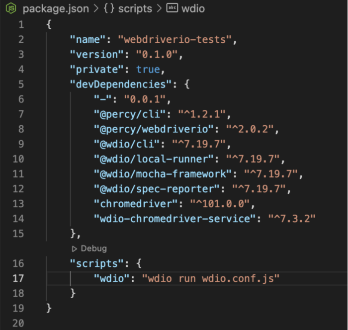 package json