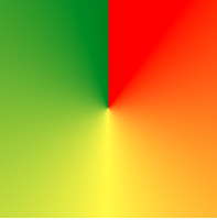 Basic CSS Conic Gradient with Three Colors