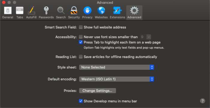 Essential Safari extensions for working on the web