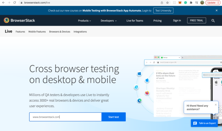 How to Test HTML Code in a Browser? | BrowserStack