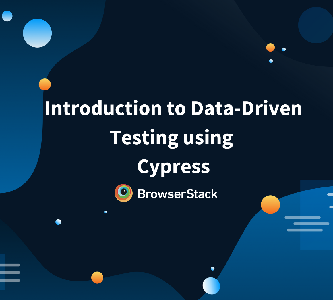 Introduction to Data-Driven Testing using Cypress
