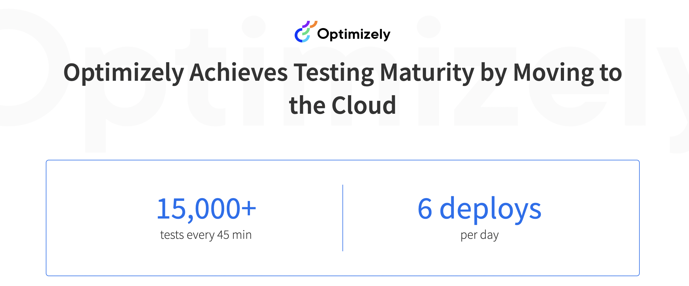 Optimizely - BrowserStack Case Study