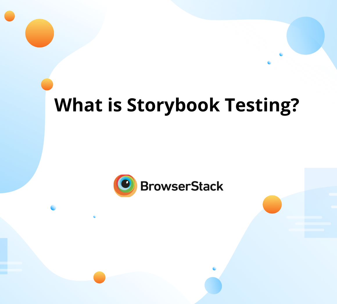 What is Storybook Testing