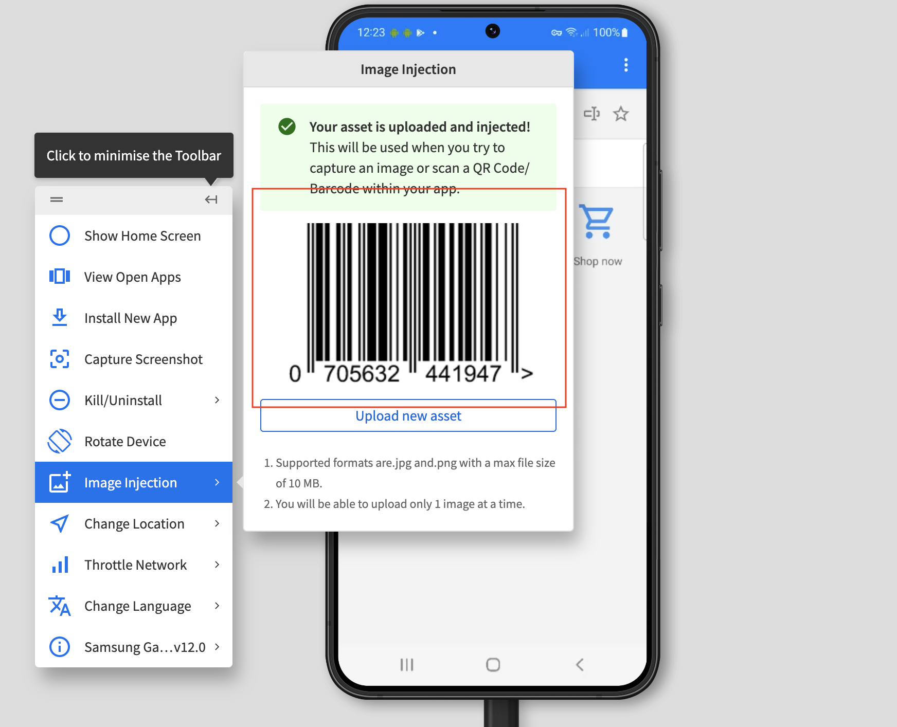 Online Barcode Scanner