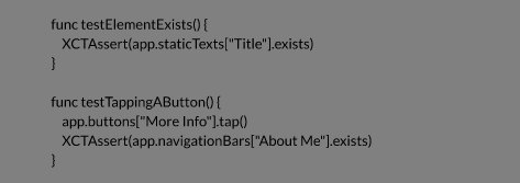 TestElementExisits Function