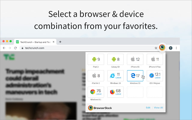 To use BrowserStack integration