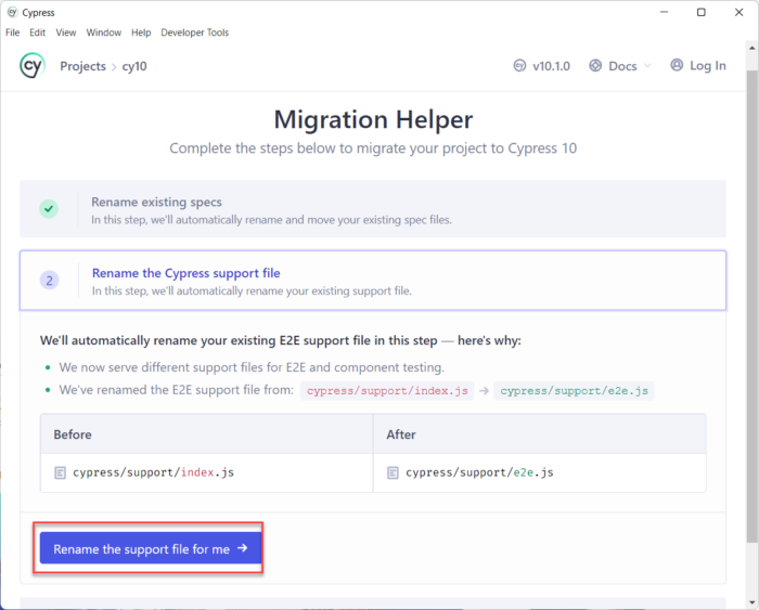 How to migrate your Test Automation Suite to Cypress 10 BrowserStack