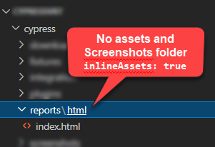 VSCode Explorer view reports folder for Cypress 9 or below