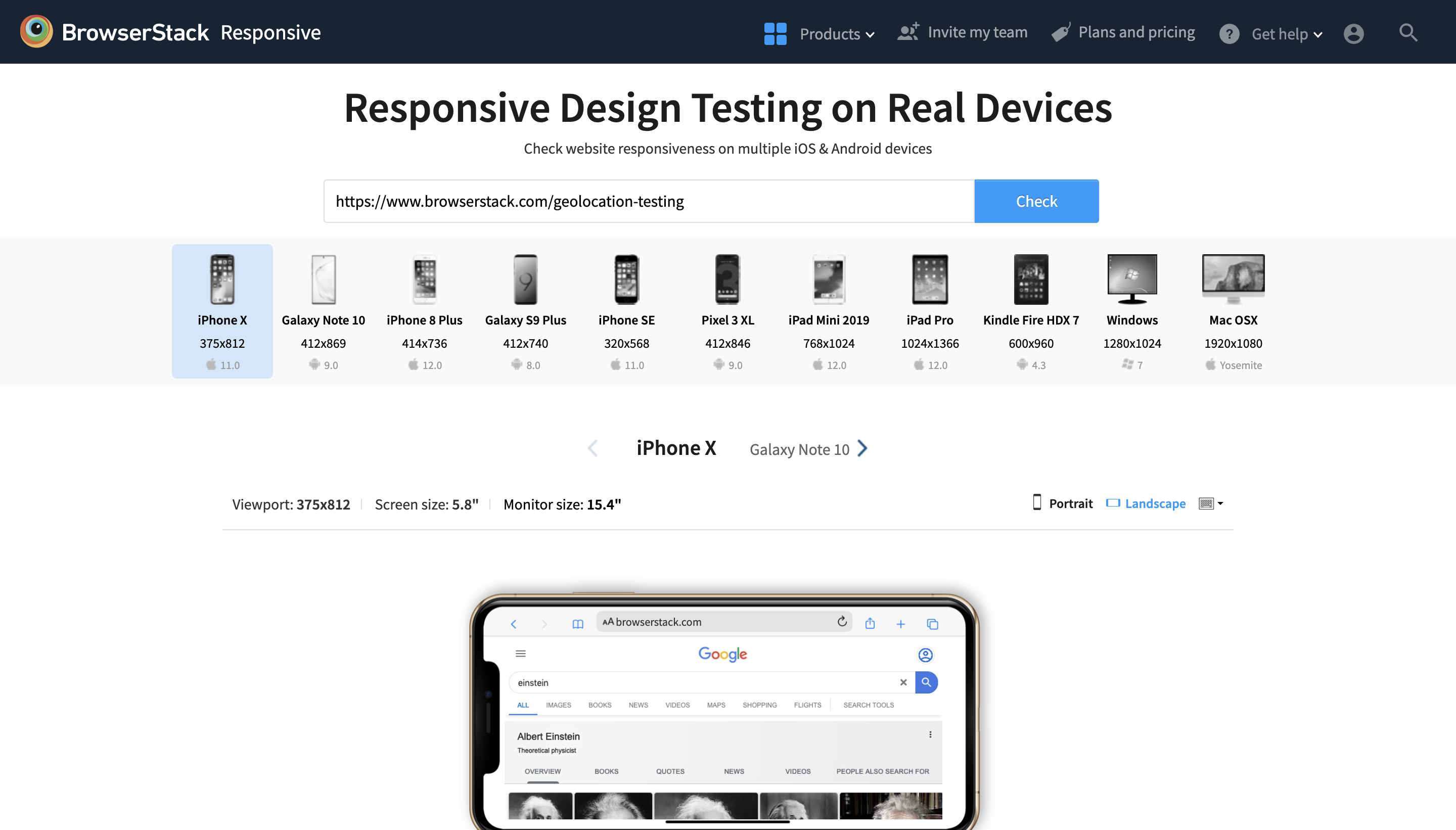 Responsive Testing - Web Design Trends