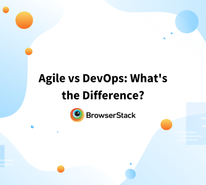 Agile vs DevOps What's the Difference