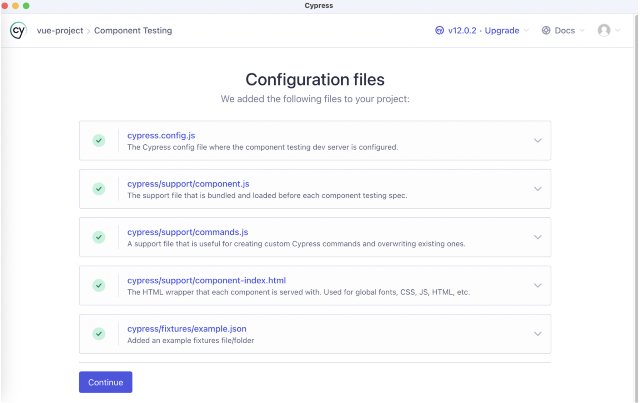 Vue component Testing with Cypress Tutorial BrowserStack